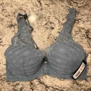 Mystique Plunge Bra - 32E - Sea Salt